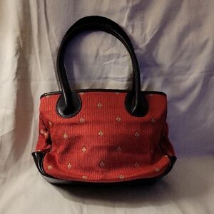 Leather and Fabric J McLaughlin Bag